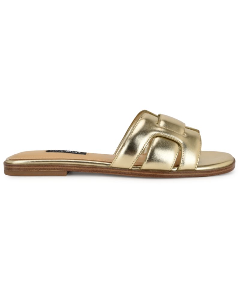 Women's Germani Woven Flat Slip-On Sandals