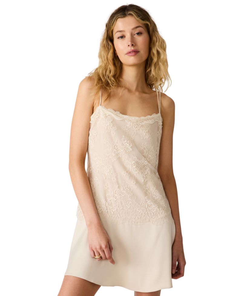 Women's Nabella Square Neck Sleeveless Mini Dress