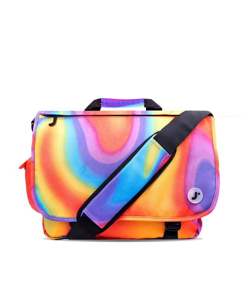 Unisex Thomas 16" Messenger Bag With Laptop Sleeve for School and Travel