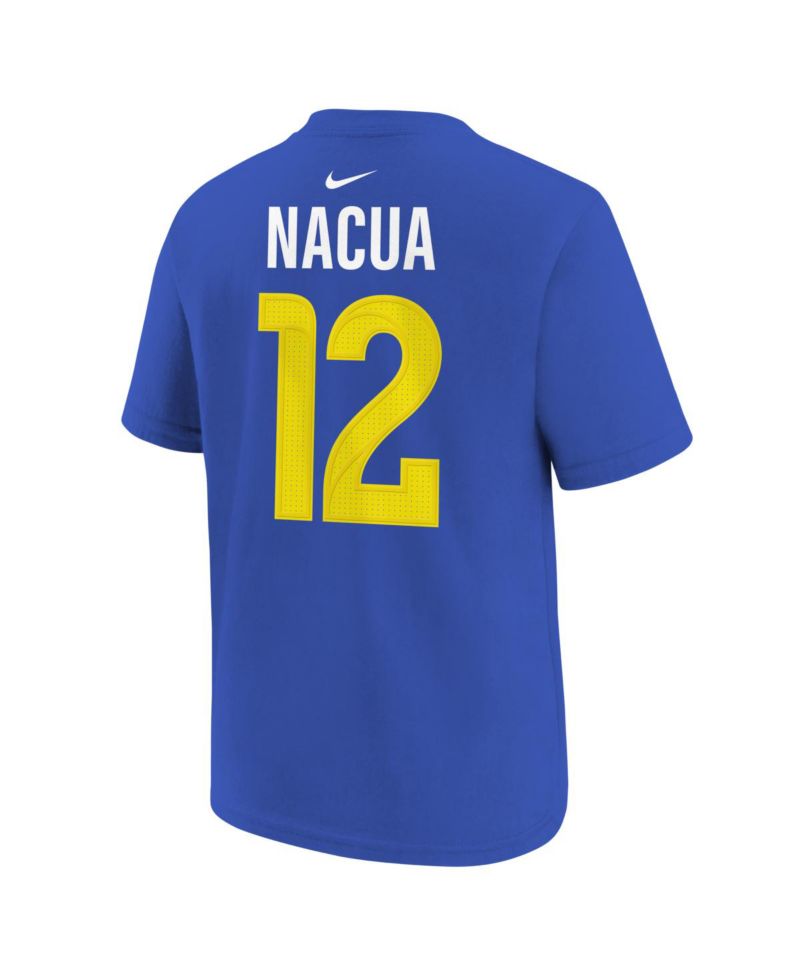 Big Boys and Girls Puka Nacua Royal Los Angeles Rams Name & Number T-Shirt
