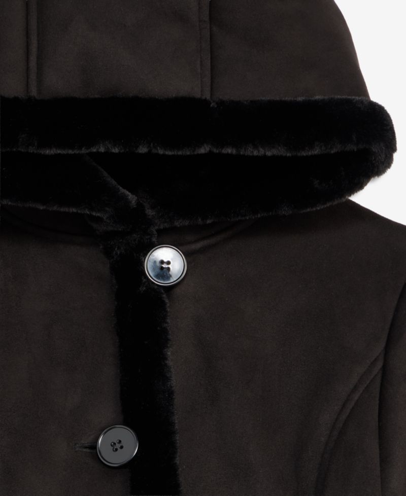 Women's Maxi Faux Shearling Coat
