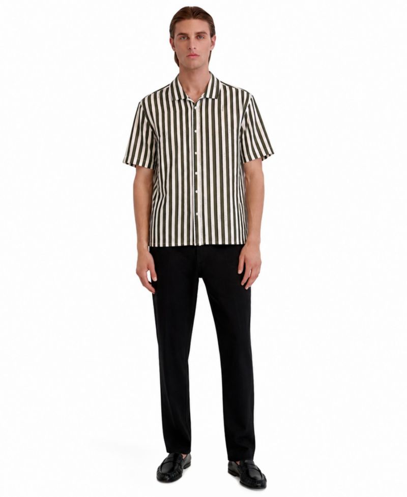 Men's Cotton Stripe Shirt