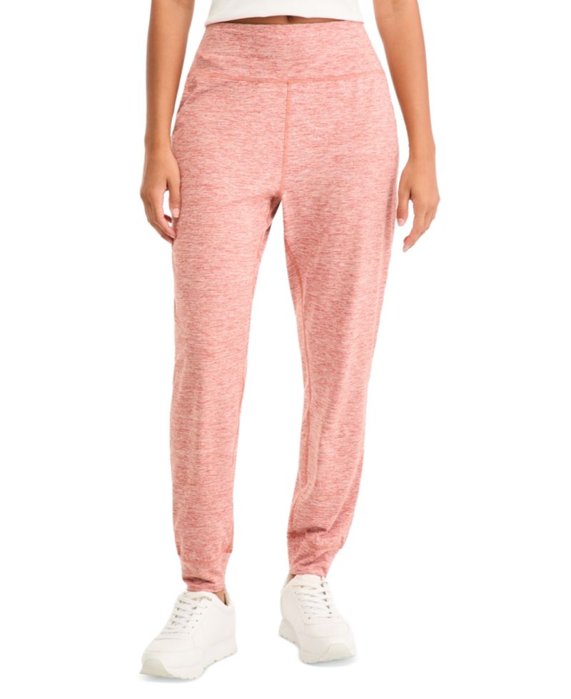 Women's Soft Melange Pull-On Ankle-Length Joggers