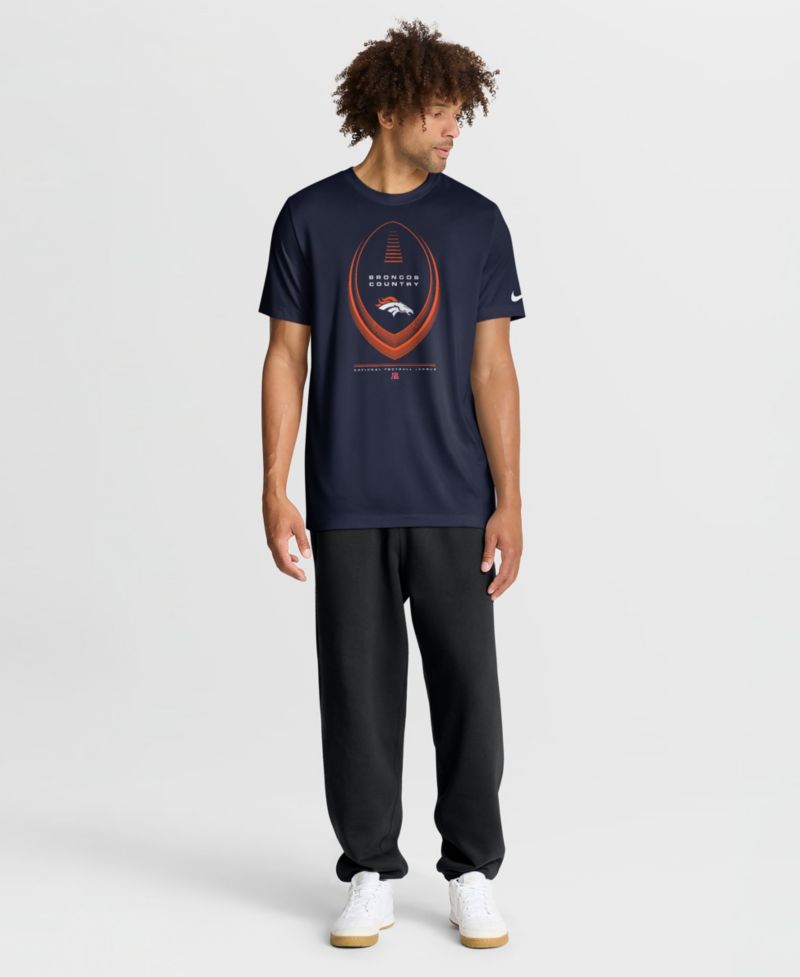 Men's Navy Denver Broncos Legend Icon Dri-FIT T-Shirt