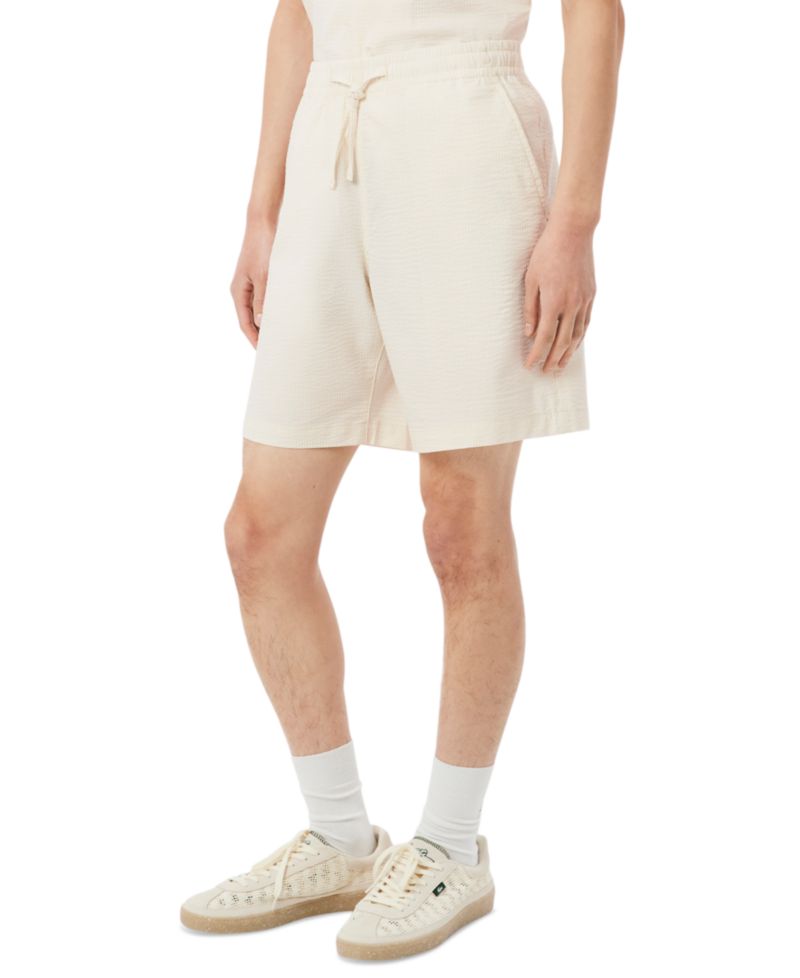 Men's Seersucker Relaxed-Fit Shorts