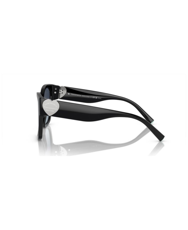 Women's Polarized Low Bridge Fit Sunglasses, Gradient TF4216F
