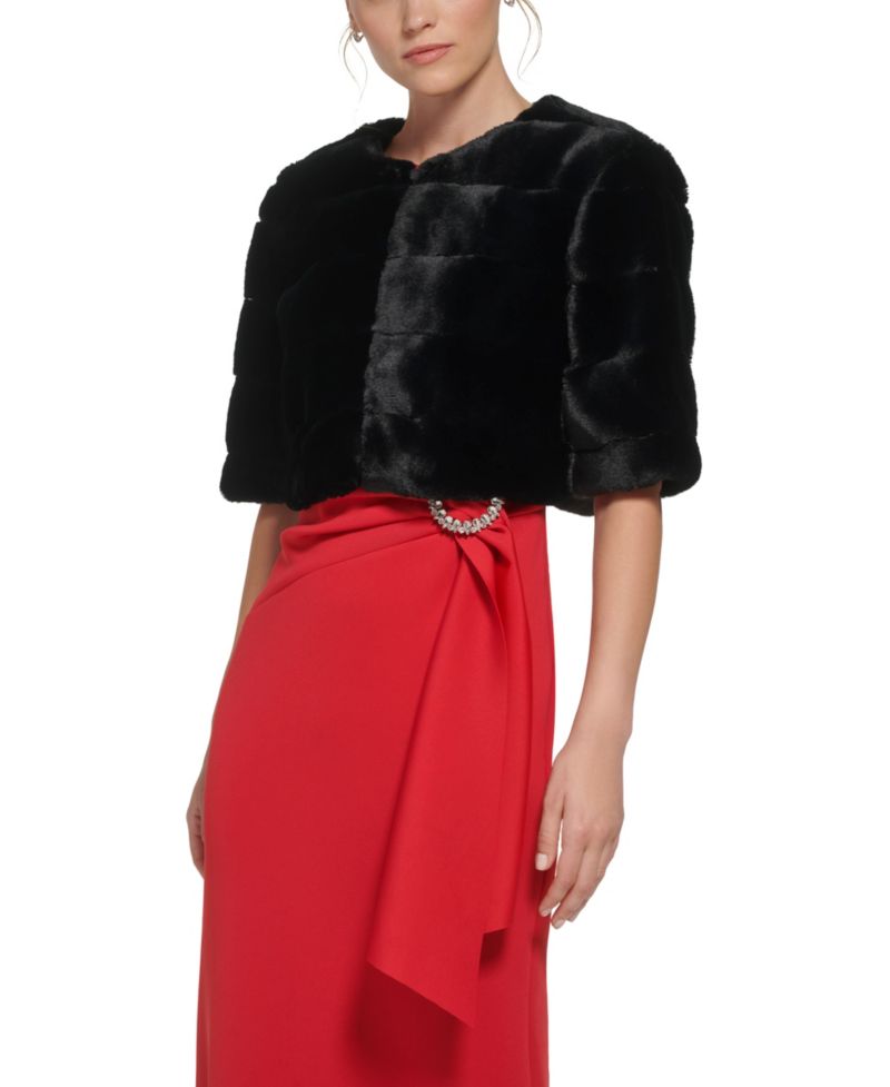 Women's Furbie Faux Fur Cropped Jacket