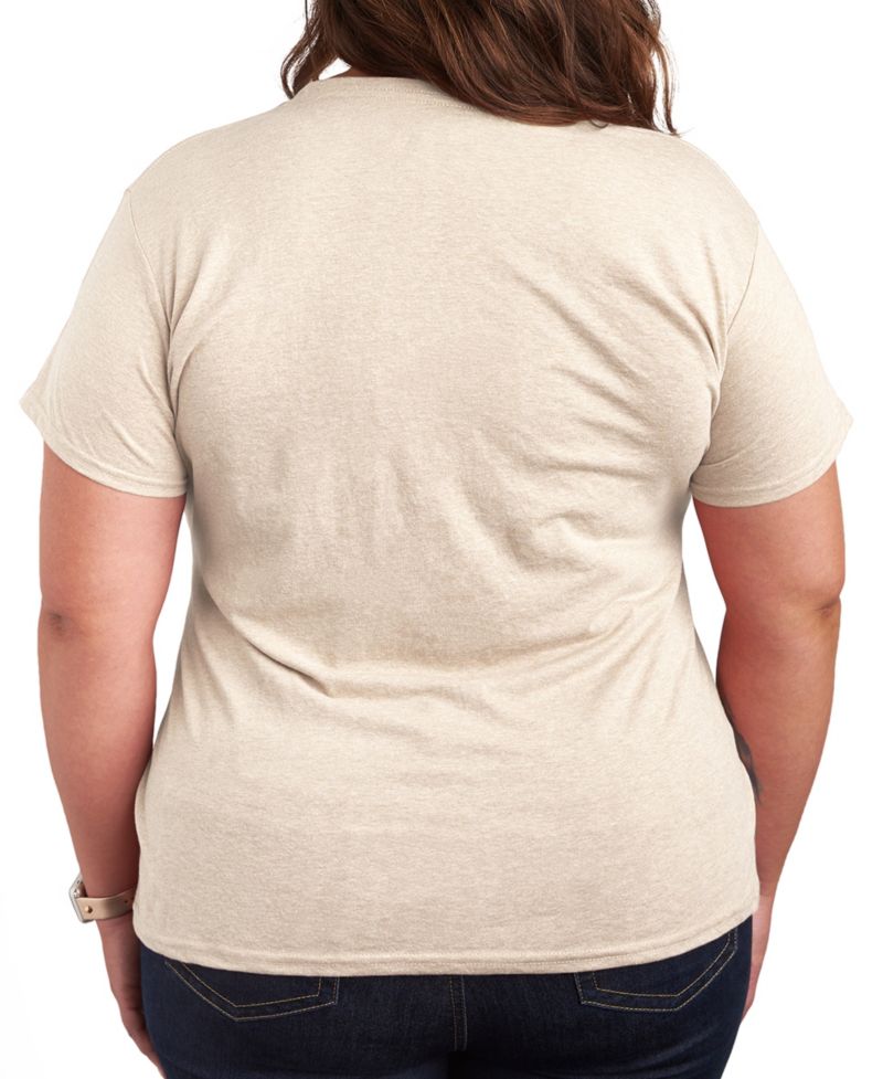 Plus Size Instant Message Fourth of July Crewneck Short-Sleeve Graphic T-Shirt