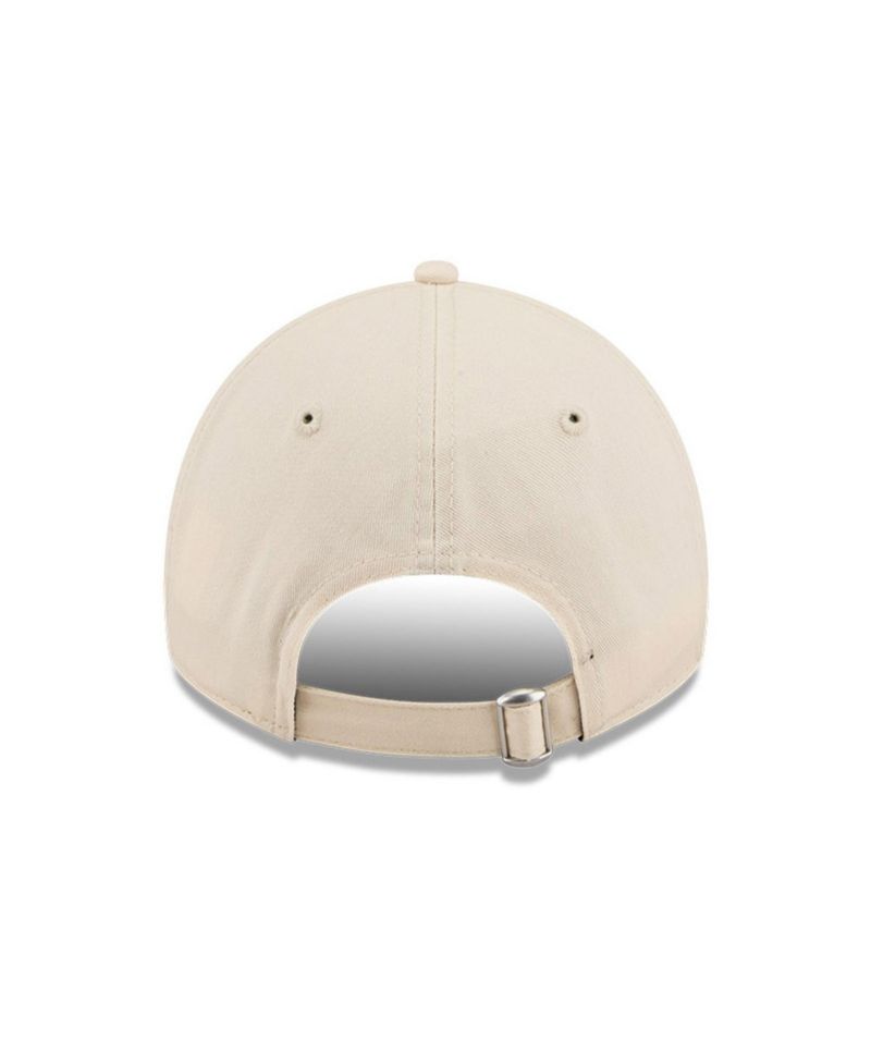 Men's Beige Inter Miami CF Micro Team Logo 9TWENTY Adjustable Hat