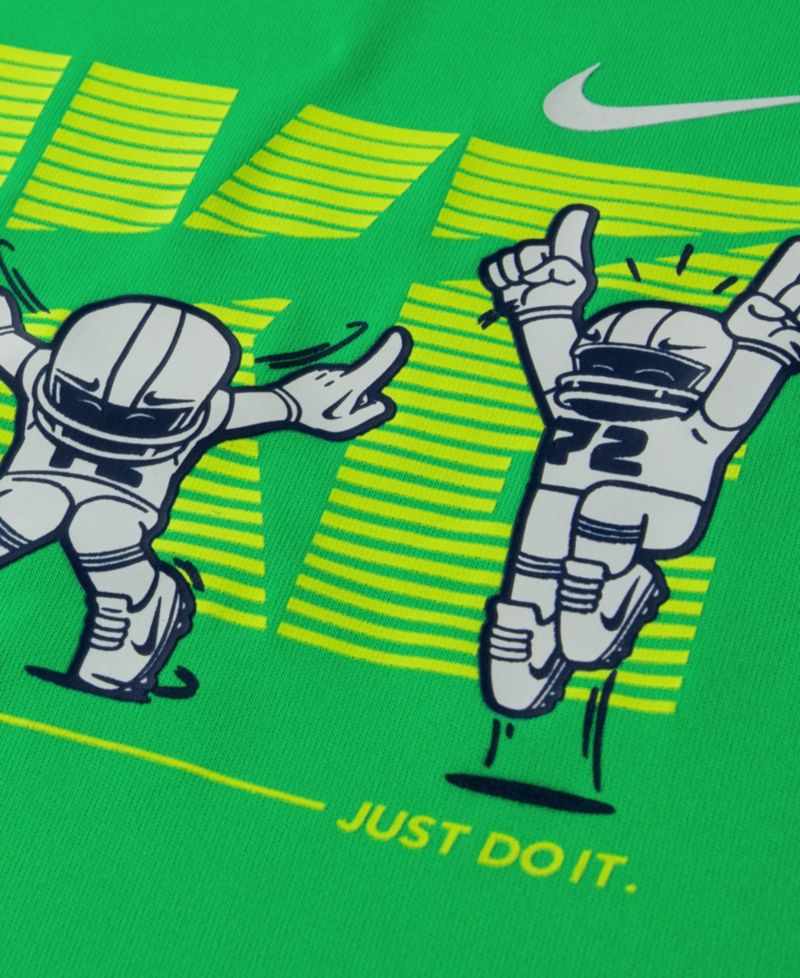 Футболка с коротким рукавом Dri-FIT End Zone для мальчиков 4-7 лет