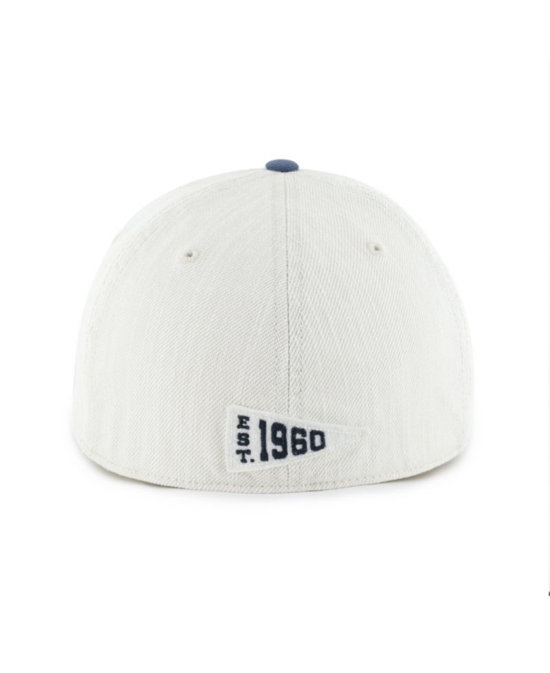 Men's '47 Natural/Navy Dallas Cowboys Franchise Fitted Hat