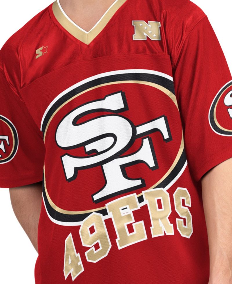 Men's Scarlet/White San Francisco 49ers Short Sleeve Long Sleeve T-Shirt Combo Pack