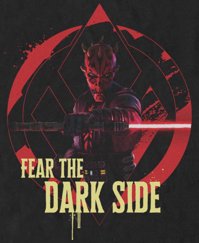 Men's Star Wars Fear The Dark Side Graphic T-Shirt