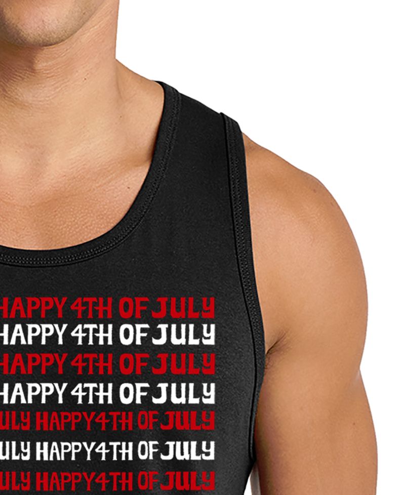 Men's USA Flag Graphic Tank Top
