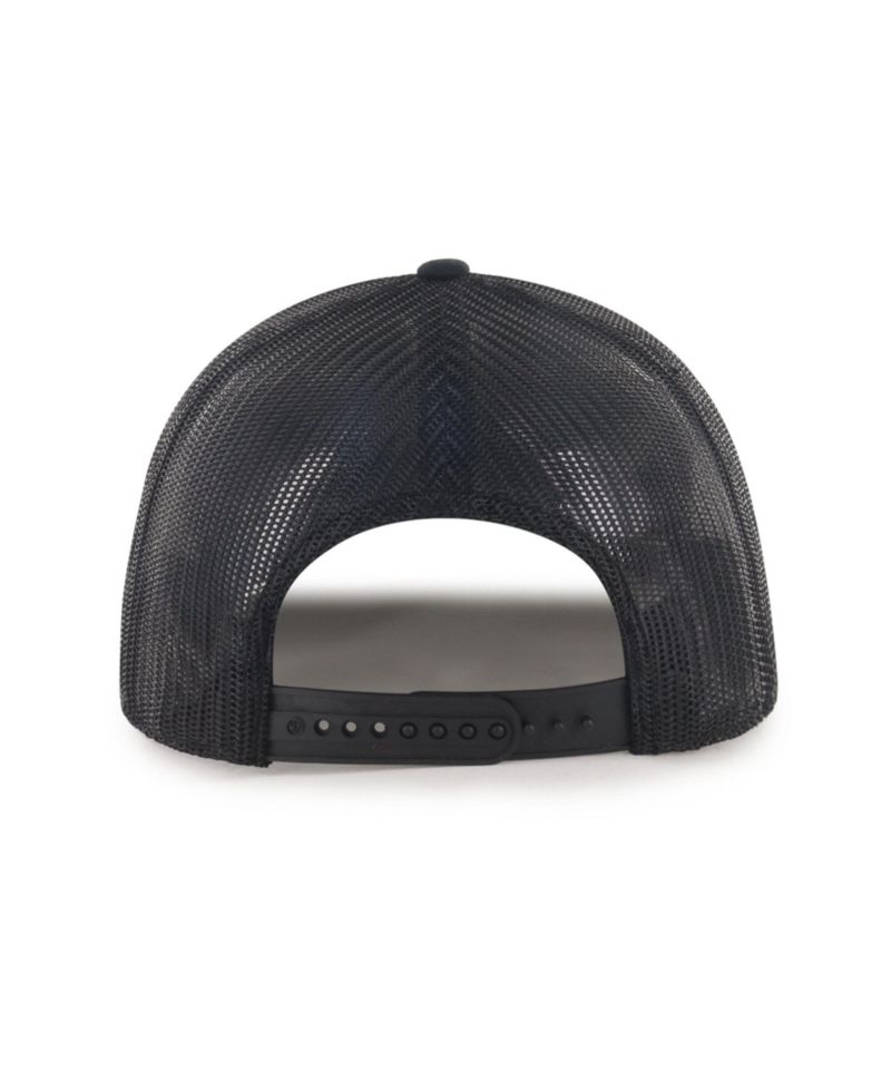 Men's '47 Black Arkansas Razorbacks Leland Trucker Adjustable Hat