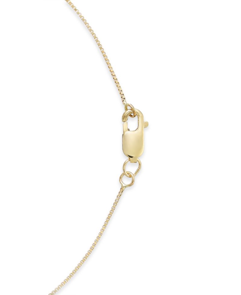Diamond Cross 18" Pendant Necklace (1/4 ct. t.w.) in 14k Gold