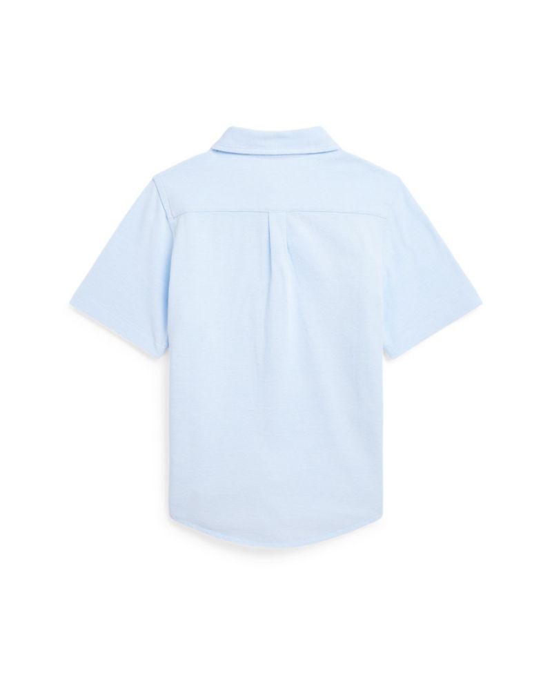 Boys' 8-20 Knit Oxford Shirt