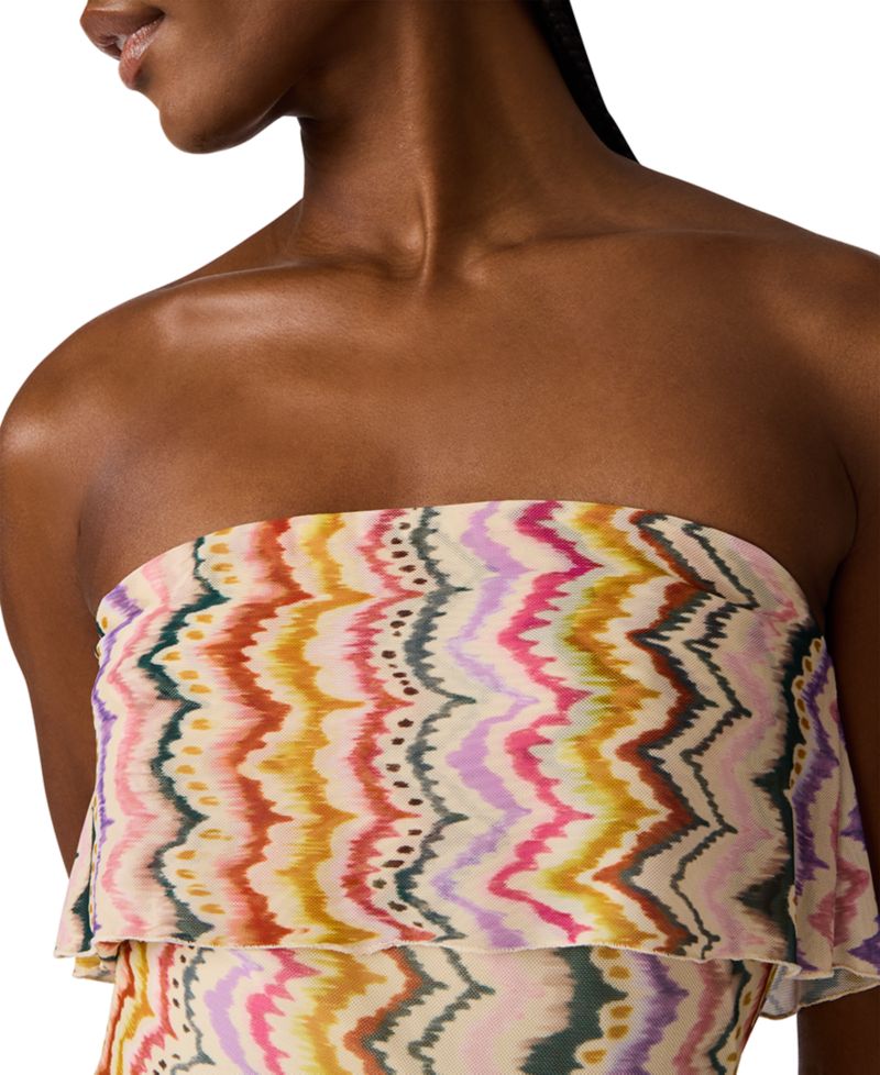 Women's Bryar Strapless Mini Mesh Dress