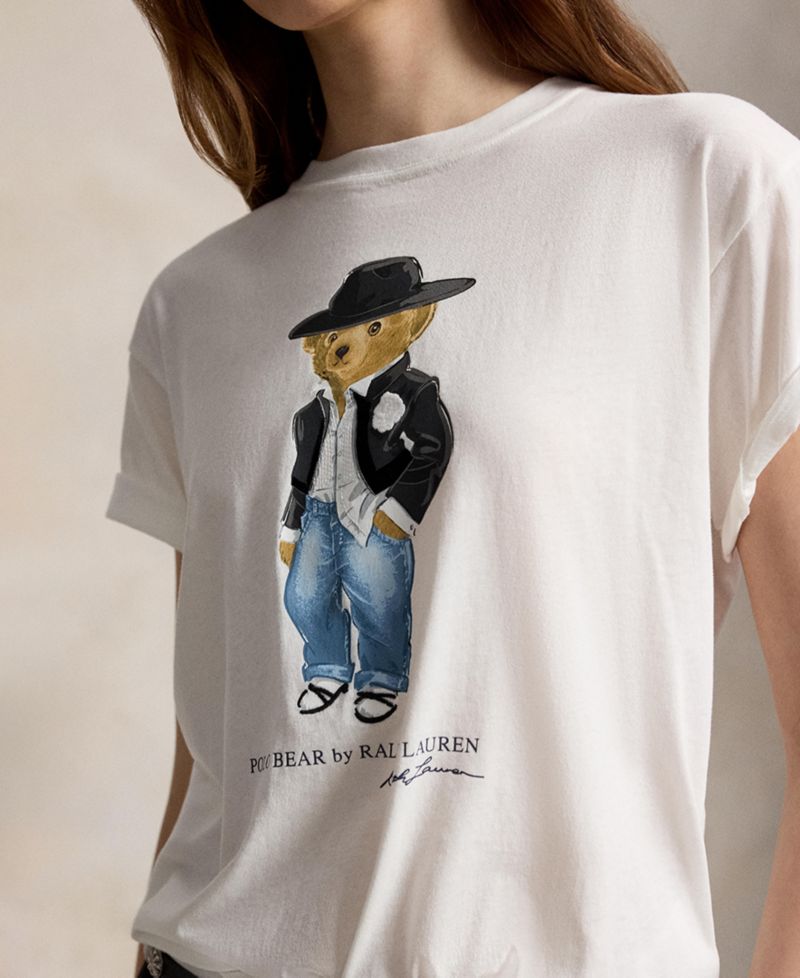 Women's Polo Bear Cotton Jersey T-Shirt