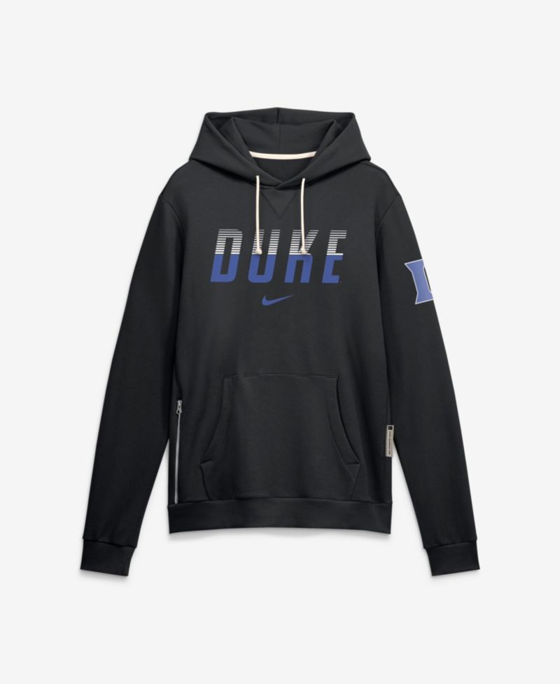 Men's Black Duke Blue Devils 2026 Sideline Standard Issue Dri-FIT Hoodie