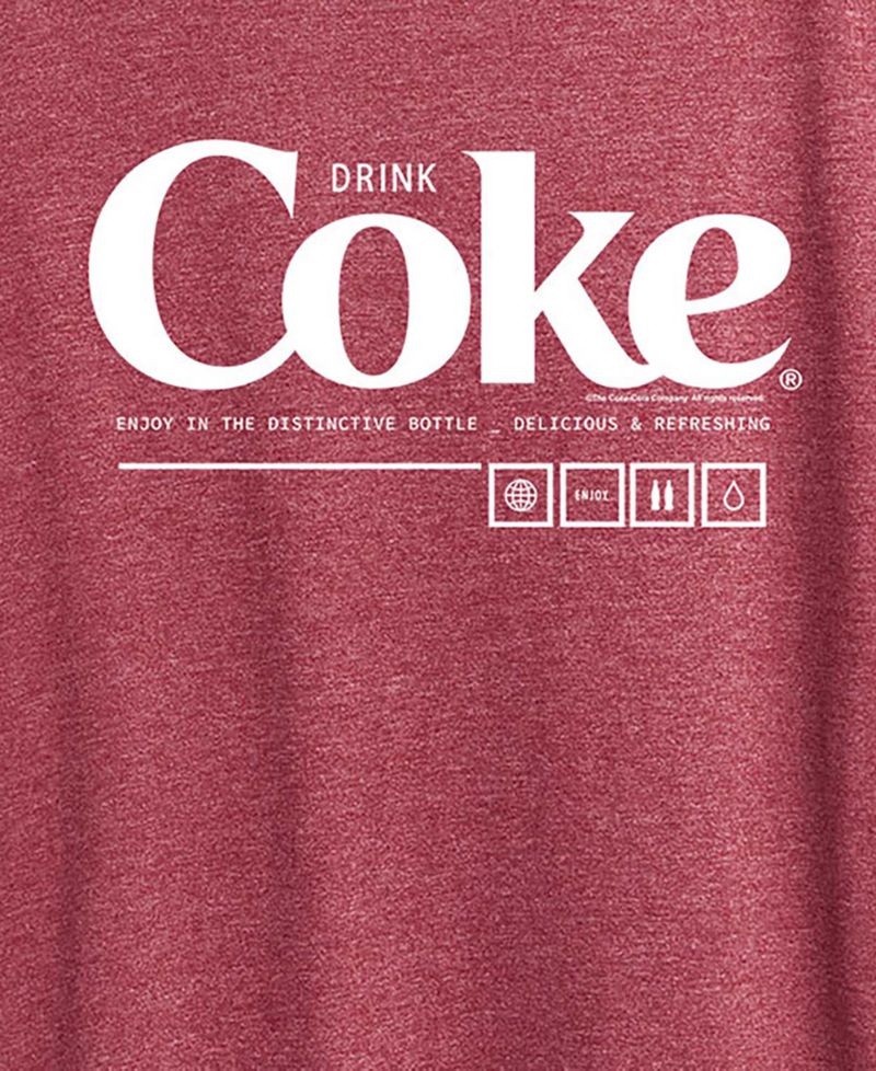 Trendy Plus Size Coca Cola Graphic T-shirt