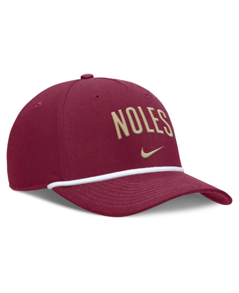 Men's Scarlet Florida State Seminoles Rise Campus Adjustable Hat