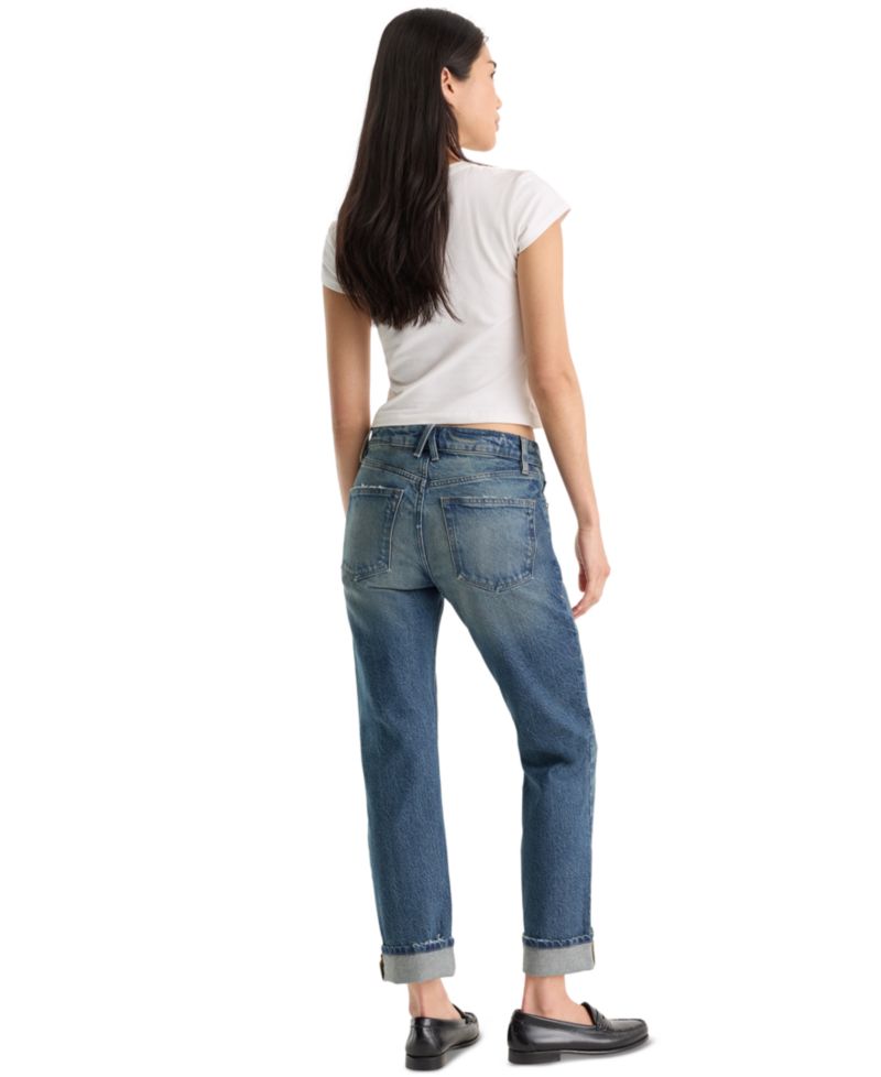 Women's Vintage Straight-Leg Ankle Jeans
