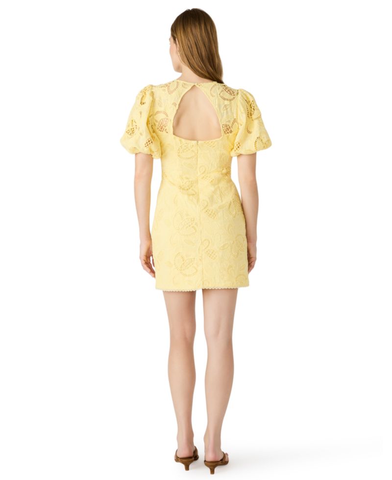 Juniors Elly Ballon Short-Sleeve Mini Dress