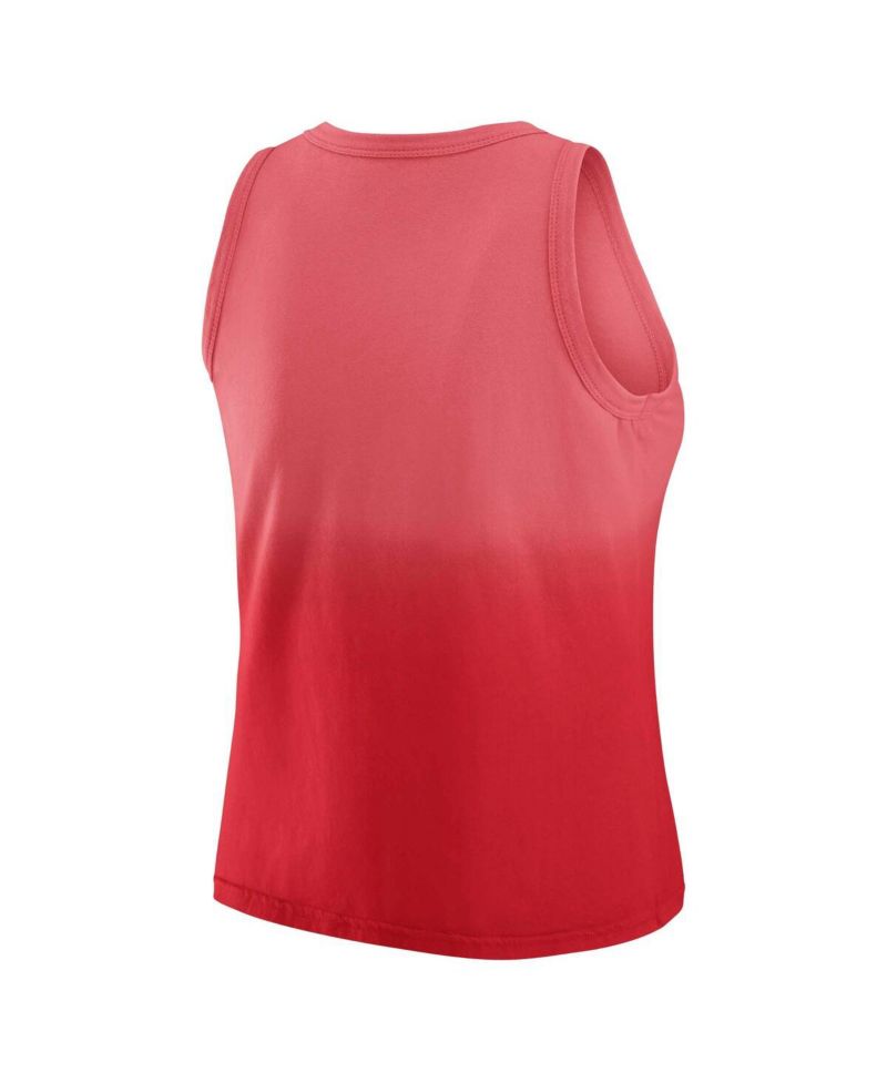 x Gracie Hunt Women's Red Kansas City Chiefs Ombre Tank Top