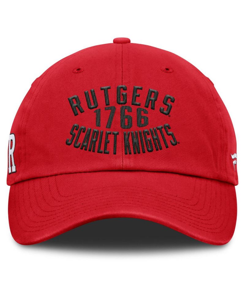 Men's Scarlet Rutgers Scarlet Knights Archer Adjustable Hat