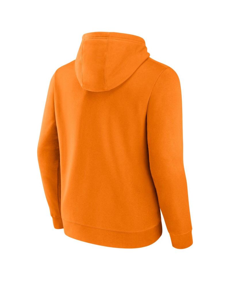 Men's Tennessee Orange Tennessee Volunteers Team Lockup Pullover Hoodie