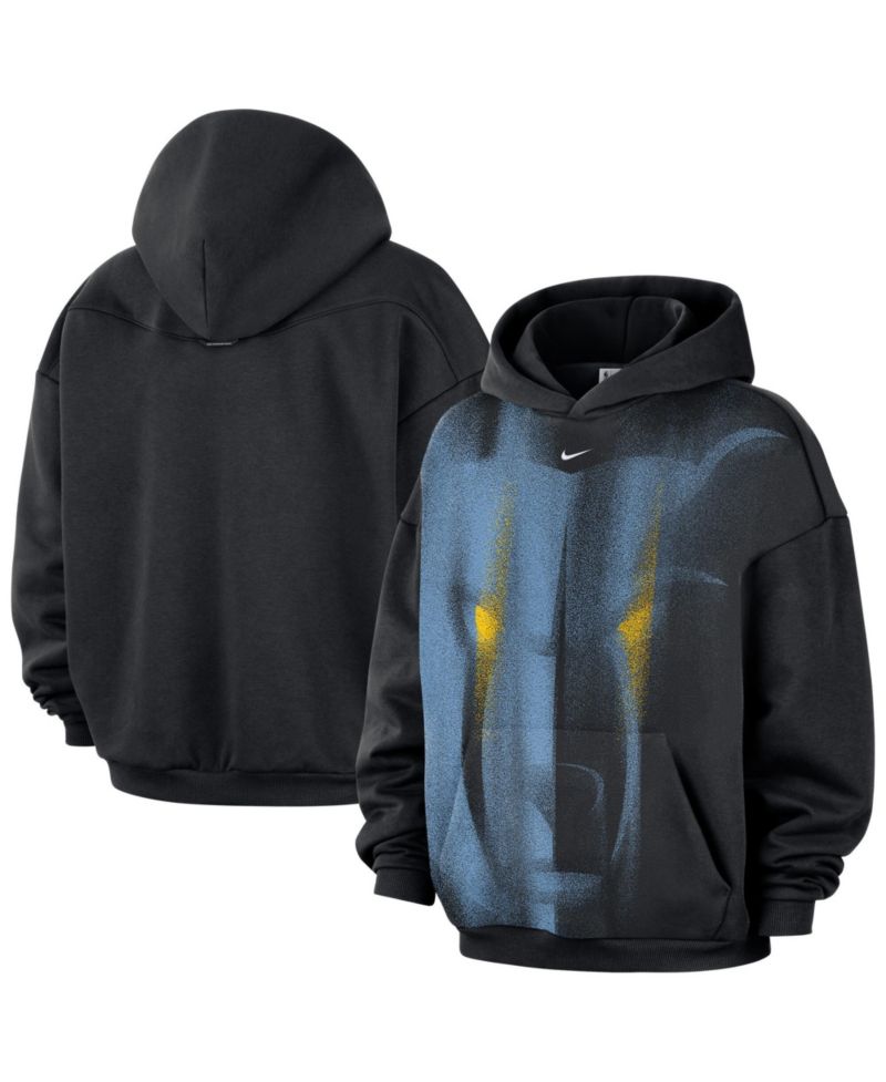 Men's Black Memphis Grizzlies 2026 Standard Issue Practice Icon Fleece Pullover Hoodie