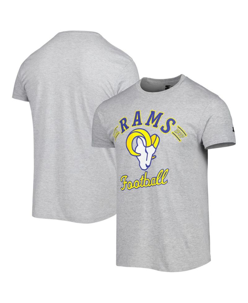 Men's Heathered Gray Los Angeles Rams Prime Time T-Shirt
