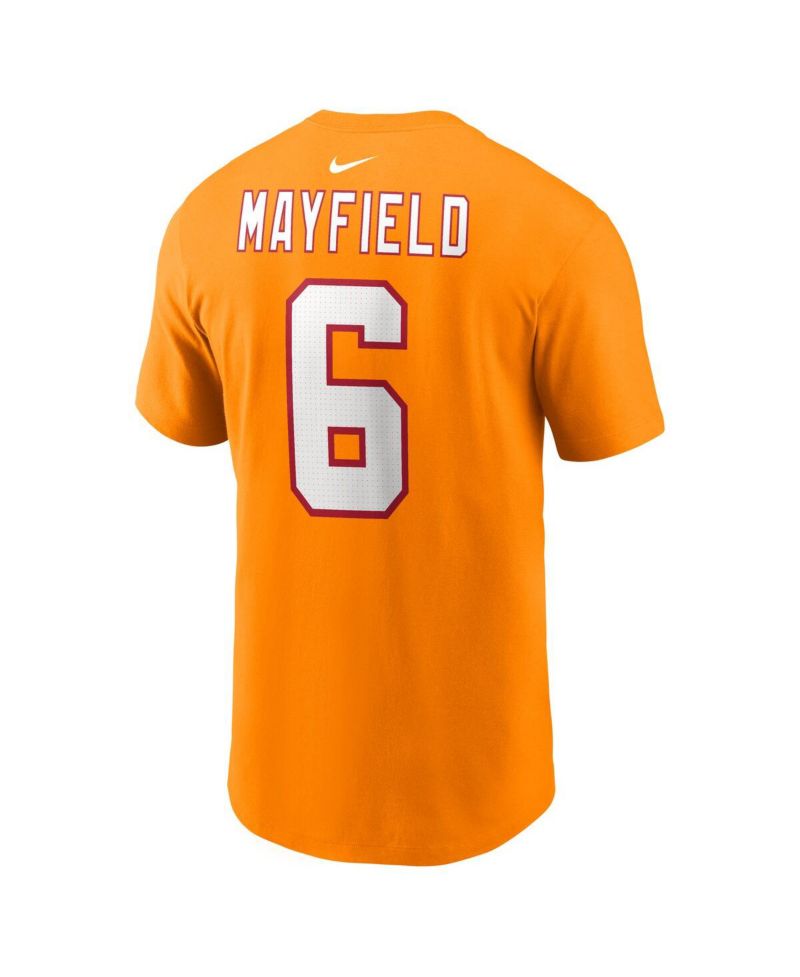Men's Baker Mayfield Orange Tampa Bay Buccaneers Player Name & Number T-Shirt