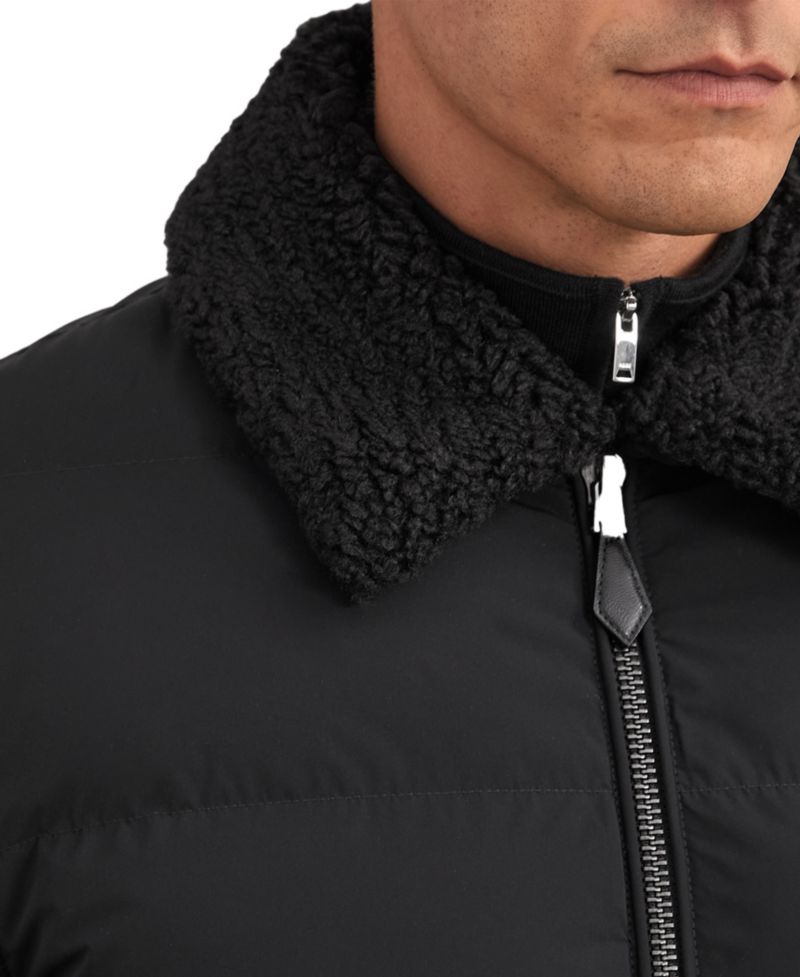 Men's Maximus Quilted Wool-Blend Puffer Jacket