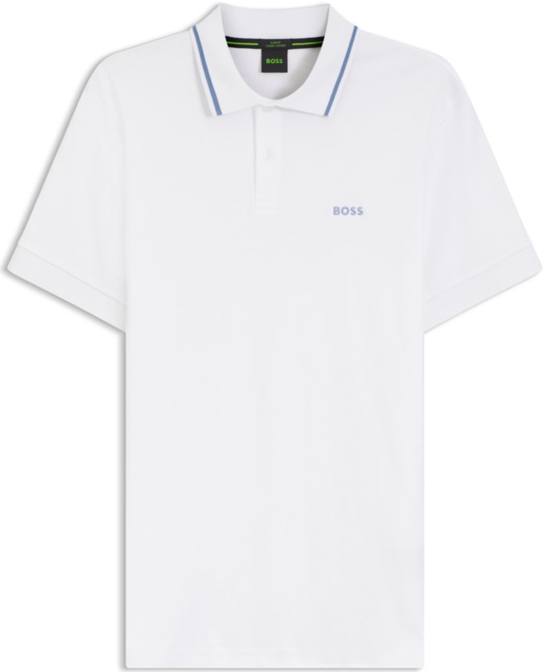 Men's Interlock Cotton Paddy Slim-Fit Polo Shirt