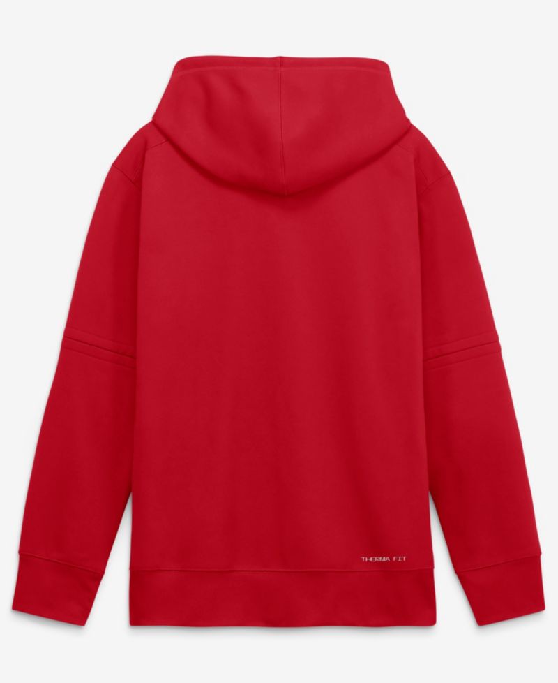 Men's Red Cleveland Guardians Authentic Collection Therma-FIT Hoodie