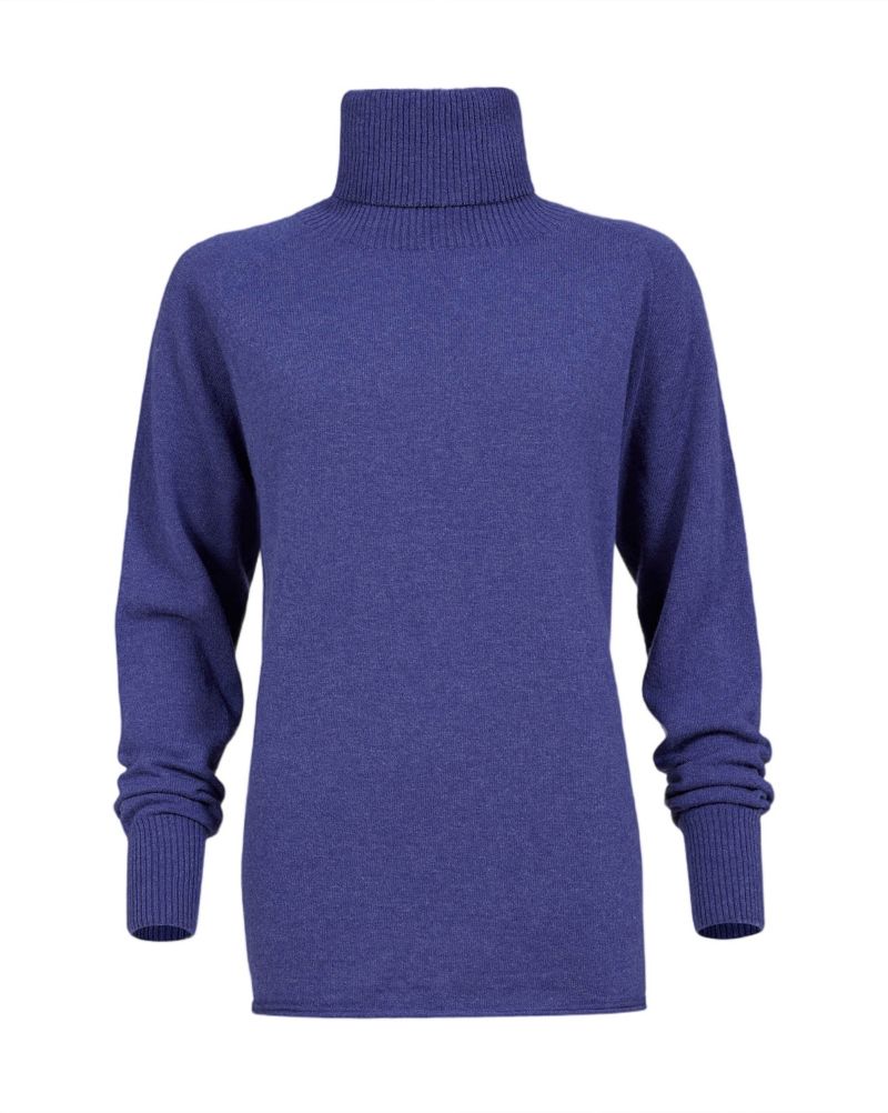 Women's Celtic and Co. Geelong Wool Slouch Turtleneck Sweater
