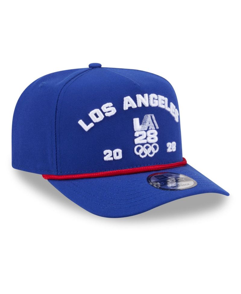 Men's Royal LA28 Rope A-Frame 9FIFTY Snapback Hat
