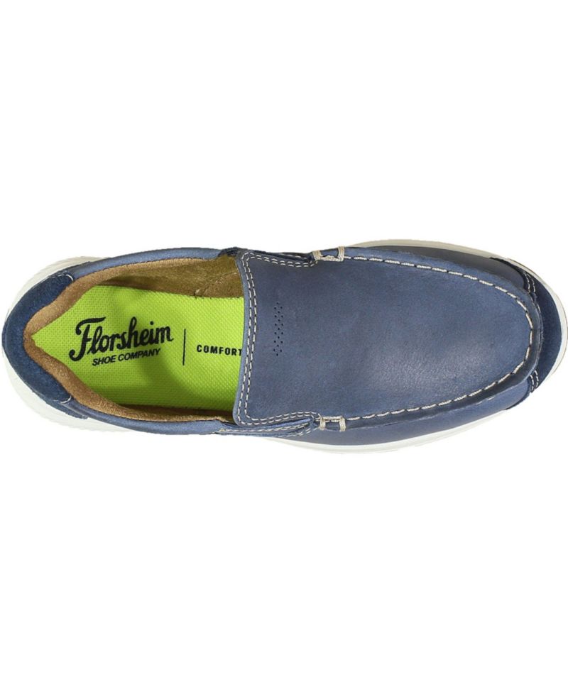 Little Boy Great Lakes Moc Toe Slip-on Shoes