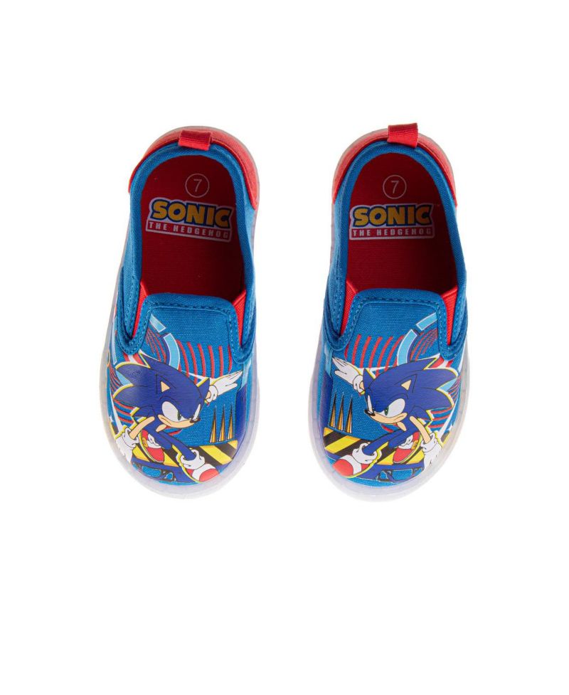 Sega Toddler & Little Kid Slip On Canvas Casual Sneakers