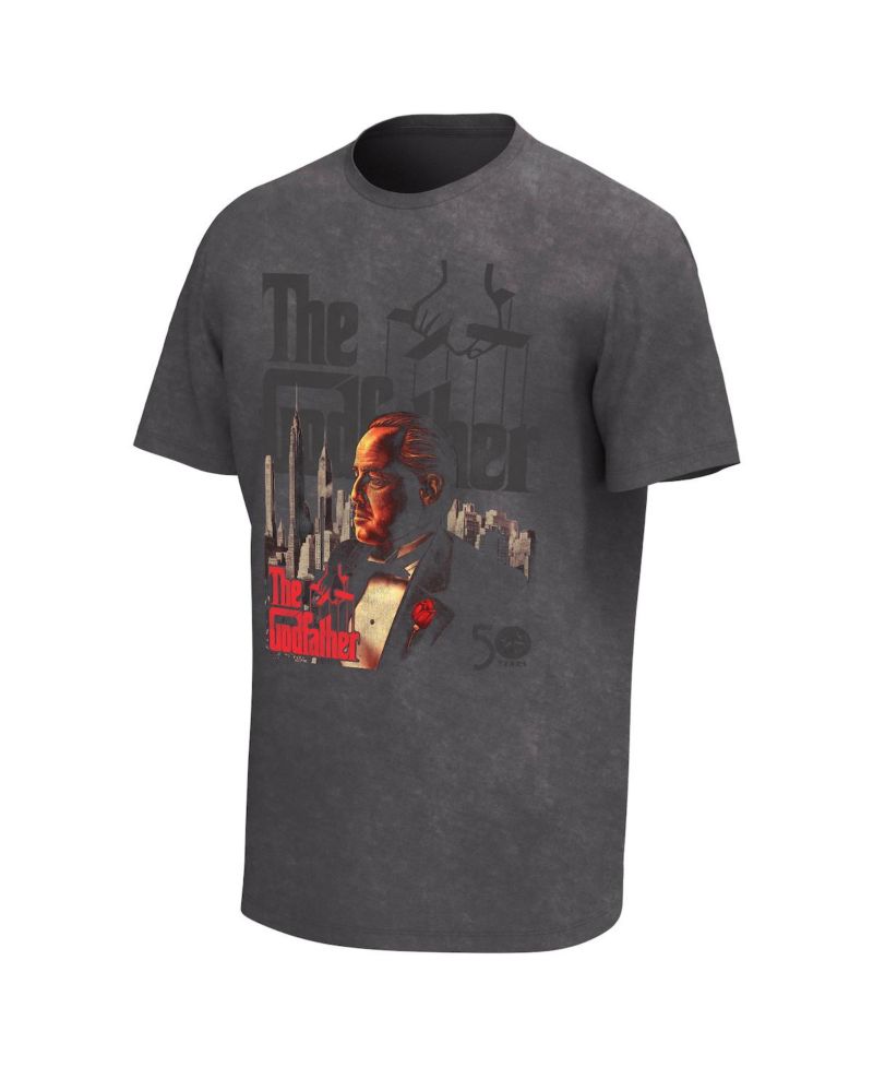 Men's Black The Godfather Graphic T-shirt