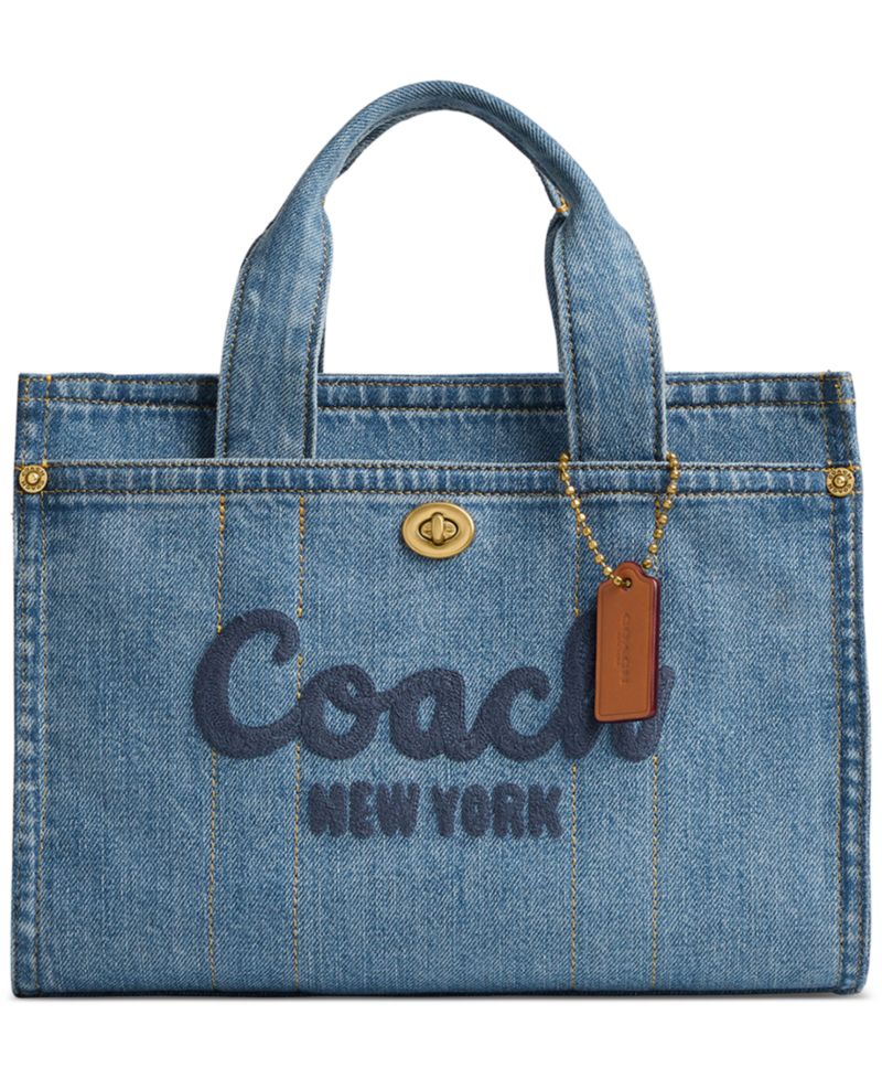 Cargo Small Denim Tote Bag 26