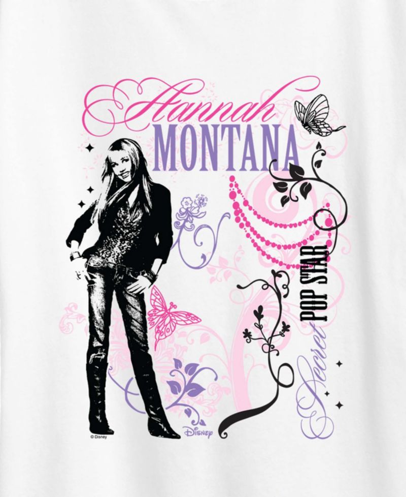 Plus Size Hannah Montana Pop Star Graphic T-Shirt