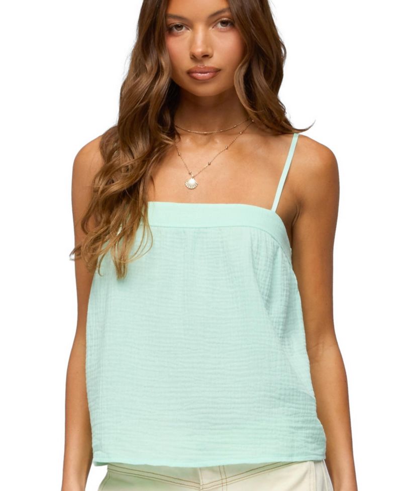 Women's Sapphire Textured Tank Top