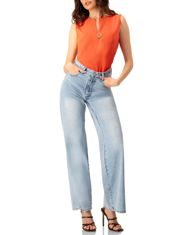 Women's Sleeveless Short Top