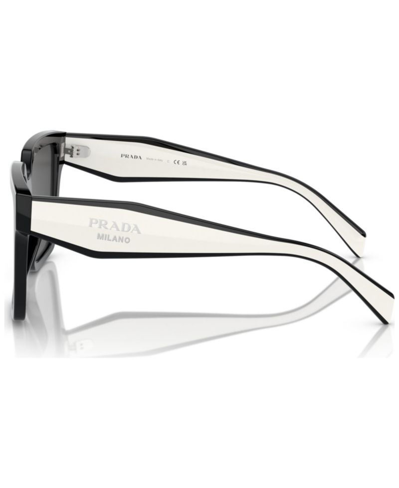 Oversized Low Bridge Women's Sunglasses, PR 24ZSF