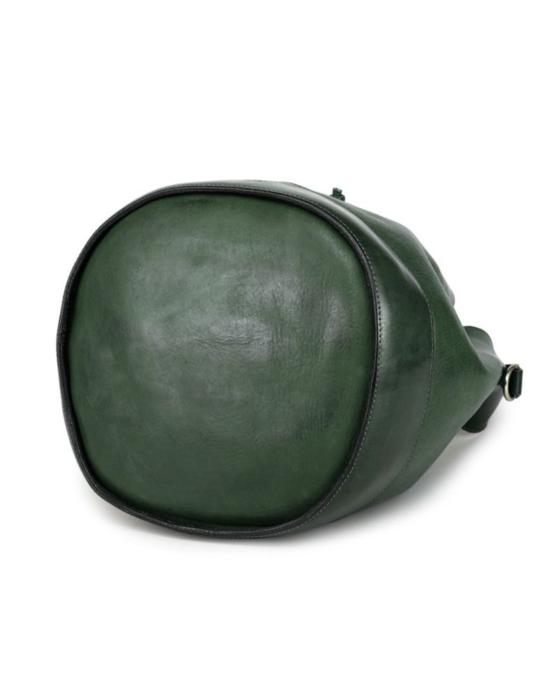 Lily Large Leather Shoulder Bucket Bag