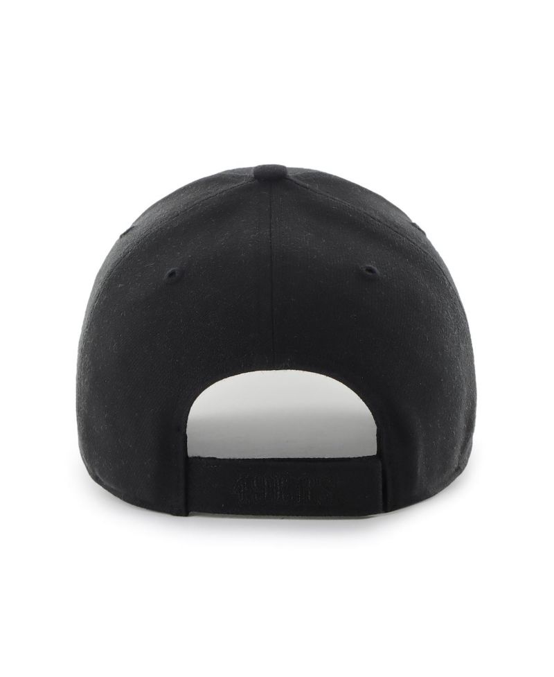 Men's Black San Francisco 49ers Tonal MVP Adjustable Hat