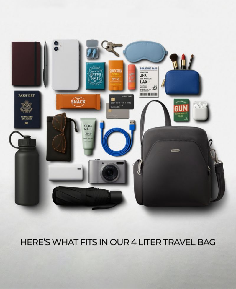 Anti-Theft Classic Travel Bag